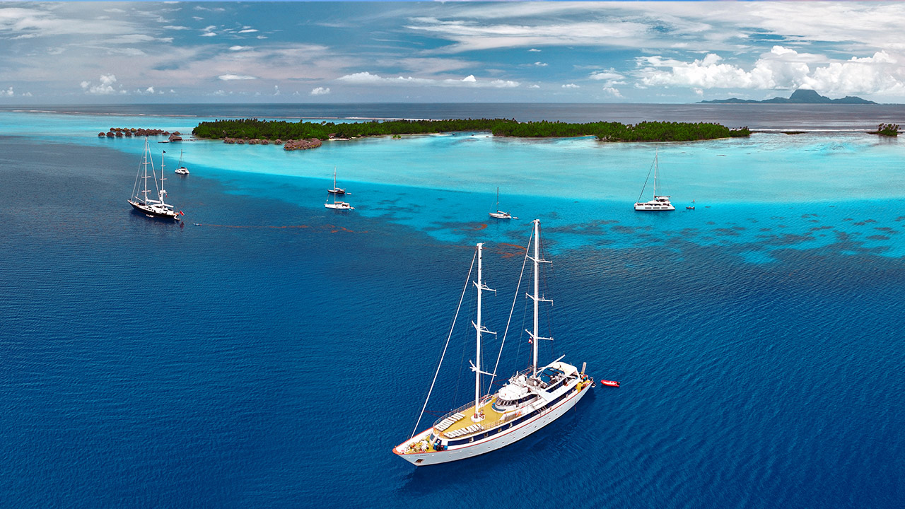 MS PANORAMA II VARIETY CRUISES VELERO ISLAS SOCIEDAD VELERO BORA BORA CRUCEROS TAHITI